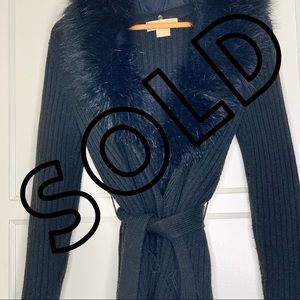 Michael Kors Faux Fur Coat